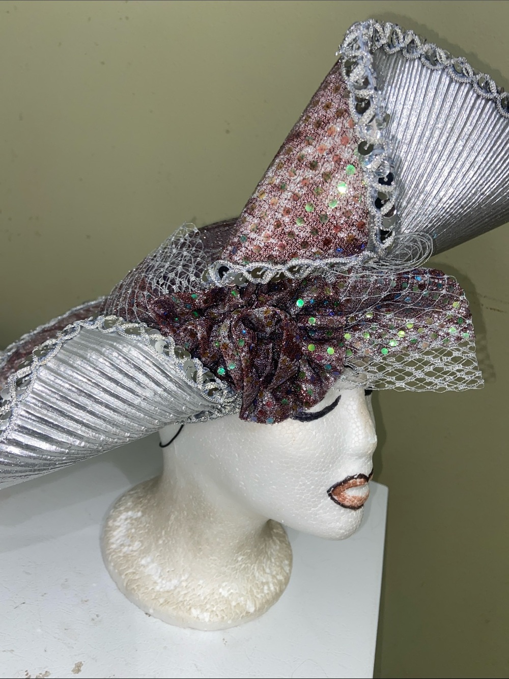 Fancy & Stylish Dress / Church/ Special Occasion Hat